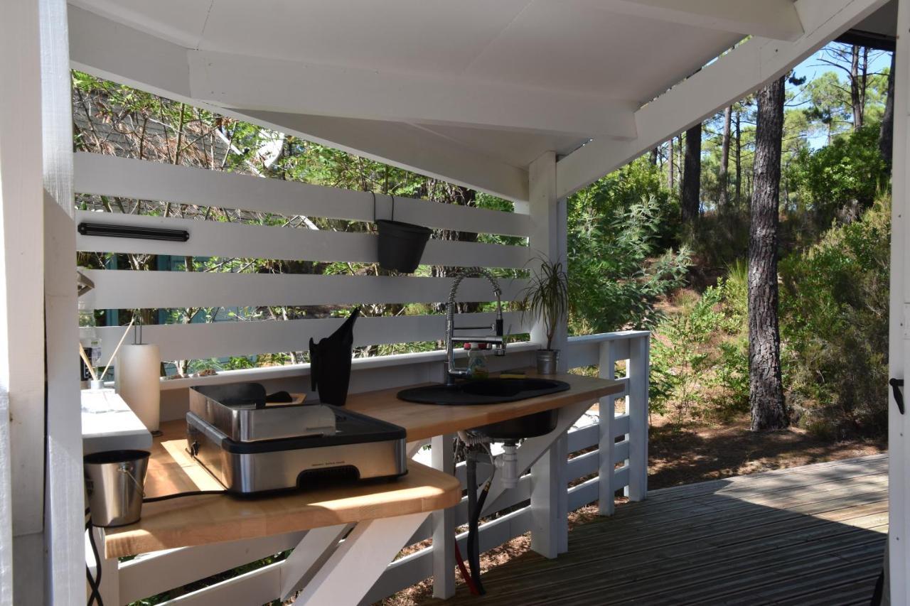 Domaine Residentiel Naturiste De La Jenny Chalet 6 Pers Villa Le Porge Kültér fotó
