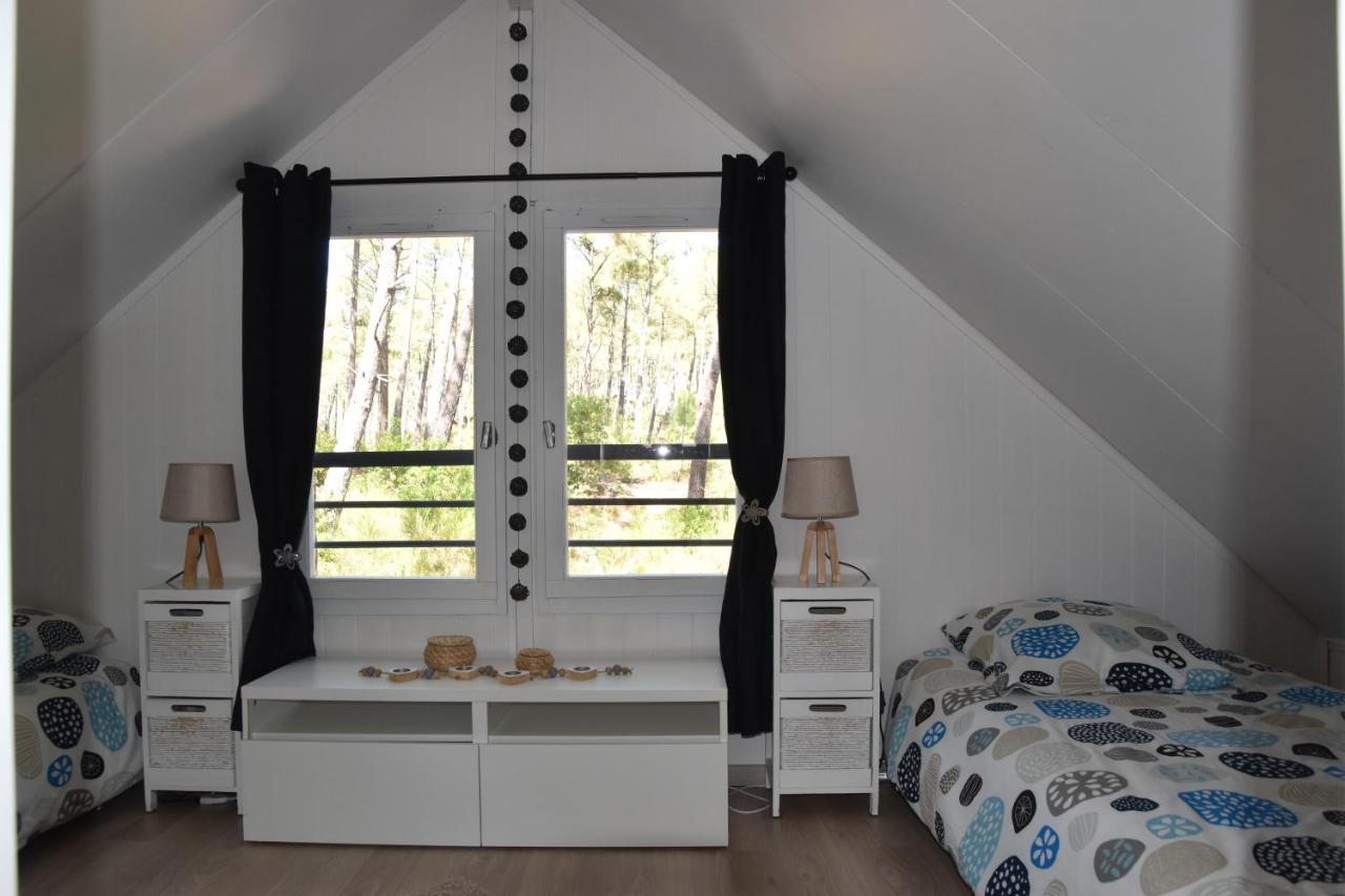 Domaine Residentiel Naturiste De La Jenny Chalet 6 Pers Villa Le Porge Kültér fotó